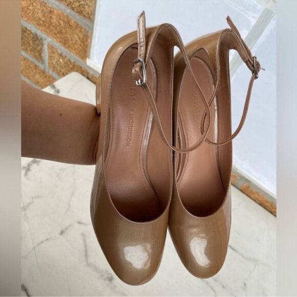 Sigerson Morrison Women's Kairos PatentLeather Mary Jane Pumps 7.5 - Picture 7 of 9